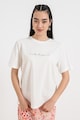 Vila Bil mintás organikuspamut póló női
