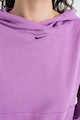 Nike Kapucnis egyszínű pulóver kenguruzsebbel női