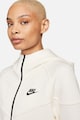 Nike Hanorac din amestec de bumbac cu fermoar Femei