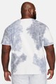 Nike Tricou din bumbac cu imprimeu tie-dye Barbati