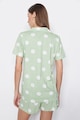 Trendyol Къса пижама с памук и точки Жени