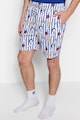 Trendyol Къса пижама с фигурален принт Мъже