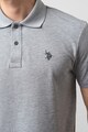 U.S. Polo Assn. U.S. Polo Assn, Szűk fazonú galléros pamutpóló férfi