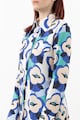 SILVY ROWSON Флорална памучна рокля тип риза Жени