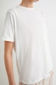 KOTON Тениска от памук с овално деколте Жени