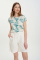 GreenPoint Десенирана блуза с памук Жени