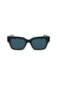 CALVIN KLEIN JEANS Унисекс правоъгълни слънчеви очила с лого Жени