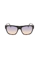 Karl Lagerfeld Uniszex szögletes napszemüveg logós részletekkel női