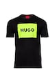 HUGO Памучна тениска Dulive с лого Мъже