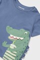 Mayoral Памучна тениска с принт на крокодил Момчета