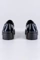 MUSK Pantofi loafer de piele ecologica lacuita cu detaliu de lant Femei