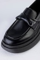 MUSK Pantofi loafer de piele ecologica cu aspect masiv Femei