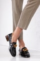 MUSK Pantofi loafer de piele ecologica cu toc patrat Femei