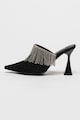 Karl Lagerfeld Велурени обувки Debut II с кристали Жени