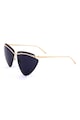 Marc Jacobs Триъгълни слънчеви очила без рамка с метални рамене Жени