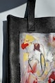 Tessuto. Ръчно рисувана чанта от еко кожа Жени