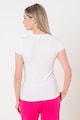 GUESS Kerek nyakú póló hímzett logóval női
