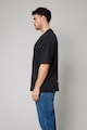 uFIT Памучна тениска с овално деколте и джоб Мъже