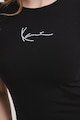 Karl Kani Памучна тениска с овално деколте Жени