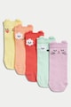 Marks & Spencer Чорапи с принт - 5 чифта Момичета
