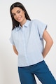 United Colors of Benetton Памучна риза с принт и къси ръкави Жени
