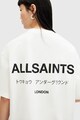 AllSaints Tricou din bumbac organic cu imprimeu logo pe partea din spate Femei