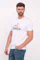 KVL by KENVELO Тениска с овално деколте и шарка Мъже