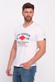 Lee Cooper Тениска с шпиц и лого Мъже