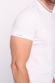 Lee Cooper Kerek nyakú póló kontrasztos részletekkel férfi