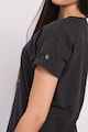 KVL by KENVELO V-nyakú feliratos póló női