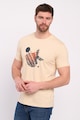 KVL by KENVELO Тениска от памук с шарка Мъже