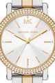 Michael Kors Двуцветен часовник от неръждаема стомана с кристали Жени