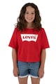 Levi's Tricou din bumbac cu imprimeu logo Fete