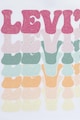 Levi's Tricou din bumbac organic cu imprimeu logo Fete