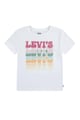 Levi's Tricou din bumbac organic cu imprimeu logo Fete