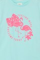 s.Oliver Kényelmes fazonú flamingós póló Lány
