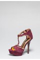 Rachel Zoe Sandale violet Tyrian din piele intoarsa Debbi Femei