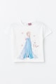 LC WAIKIKI Памучна тениска с шарка на Disney Princess Elsa Момичета