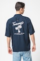 Tommy Jeans Риза от лиосел с къси ръкави Мъже