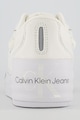 CALVIN KLEIN JEANS Műbőr sneaker hálós részletekkel női