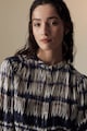 Marks & Spencer Mao galléros mintás felső női