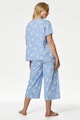 Marks & Spencer Десенирана пижама с пришит джоб Жени