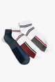 KOTON Раирани къси чорапи - 3 чифта Мъже