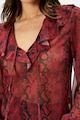KOTON Полупрозрачна блуза с щампа Жени