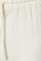 KOTON Bő szárú pamutnadrág húzózsinórral női