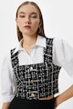KOTON Къса блуза с дизайн 2 в 1 Жени
