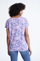 GreenPoint Флорална блуза с модал с възел Жени