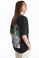 LC WAIKIKI Свободна тениска с овално деколте и графика на гърба Жени