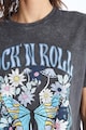 LC WAIKIKI Памучна тениска с щампа Жени
