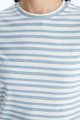 LC WAIKIKI Къса раирана тениска с вълнообразни краища Жени